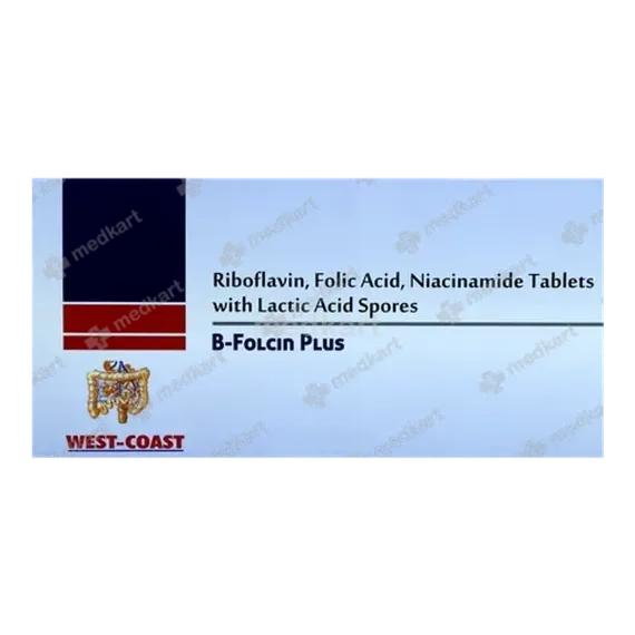 bfolcin plus tablet 10's